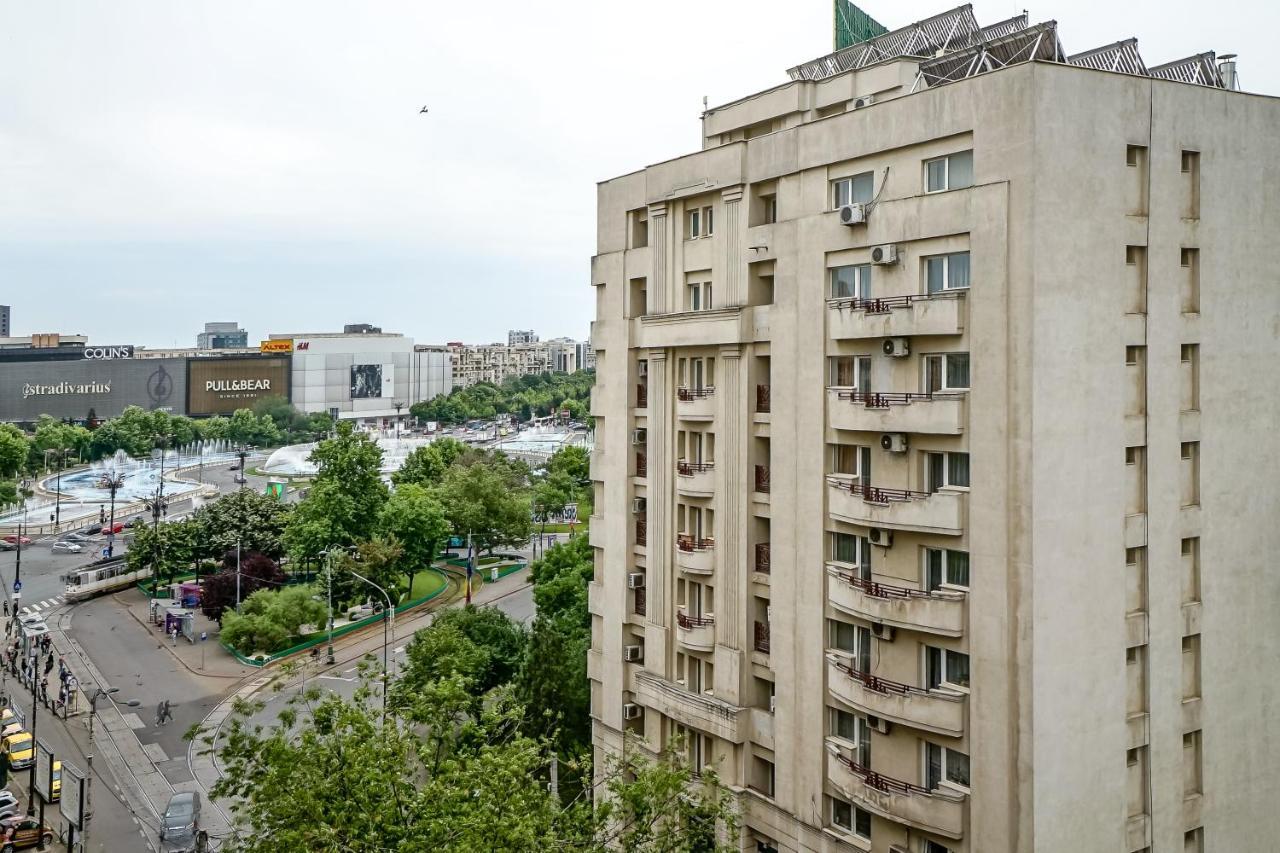 Roof View Bucharest Artesian Fountains Apartment Exterior foto